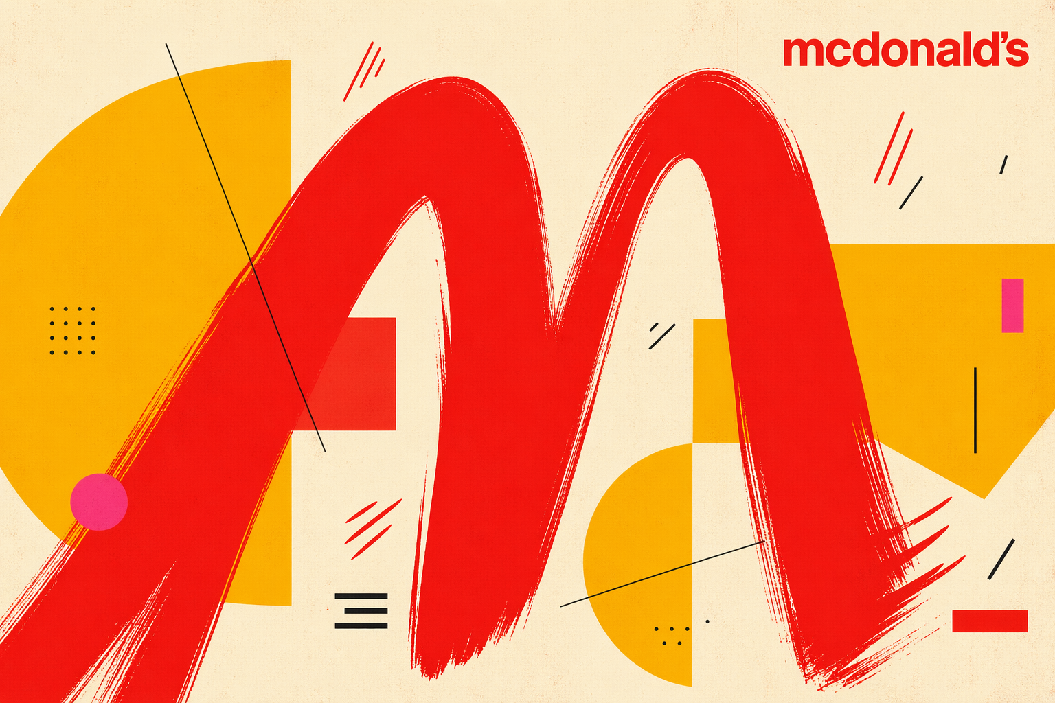 McDonald's reimagined by Studio Dumbar