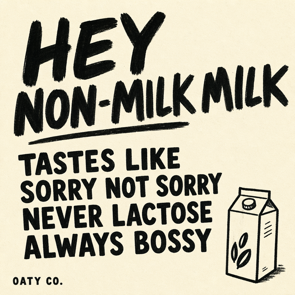 Oaty Co. — Hey non-milk milk.